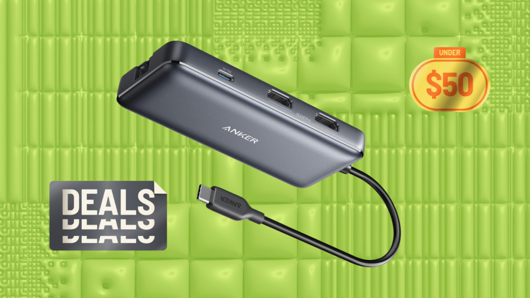 Plug In, Power Up, Pay Less: Anker’s 553 USB-C Laptop Dock Is 26% Off