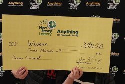 N.J. couple score $3M lottery prize 6 months after $1M win